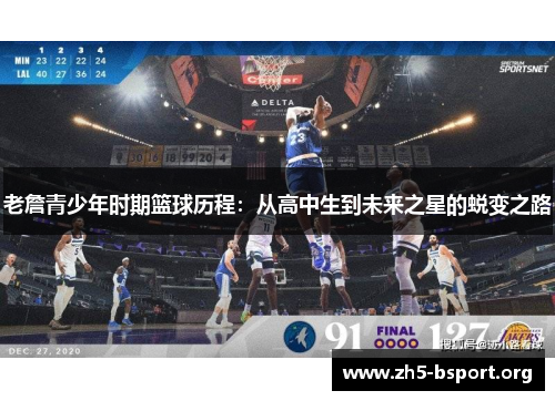老詹青少年时期篮球历程：从高中生到未来之星的蜕变之路